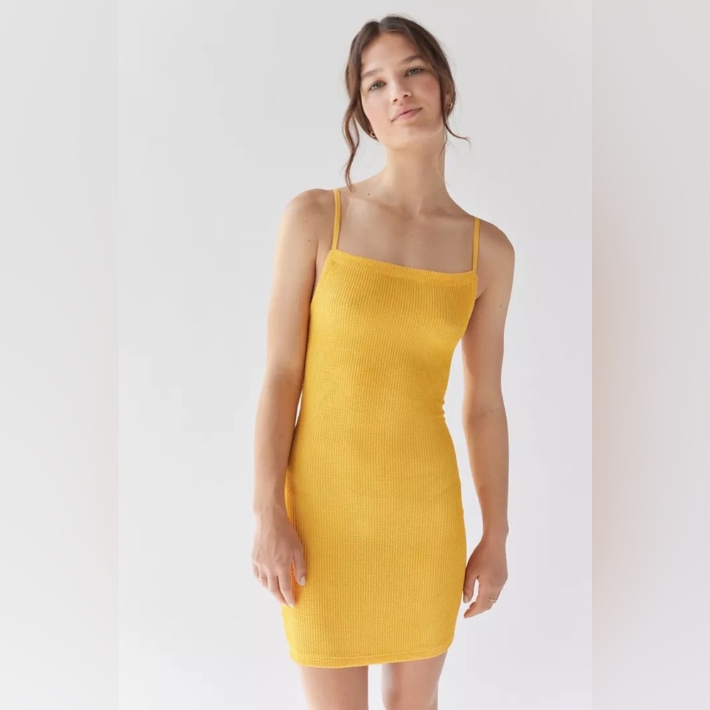 UO Tyra Strappy-Back Mini Dress